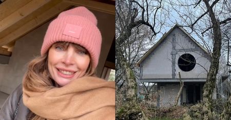 Agnieszka Dygant relacjonuje budowę nowego domu. "Jest piękny" (FOTO)