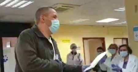 Hiszpania. Zwabili taksówkarza do szpitala. Nie mógł ukryć wzruszenia
