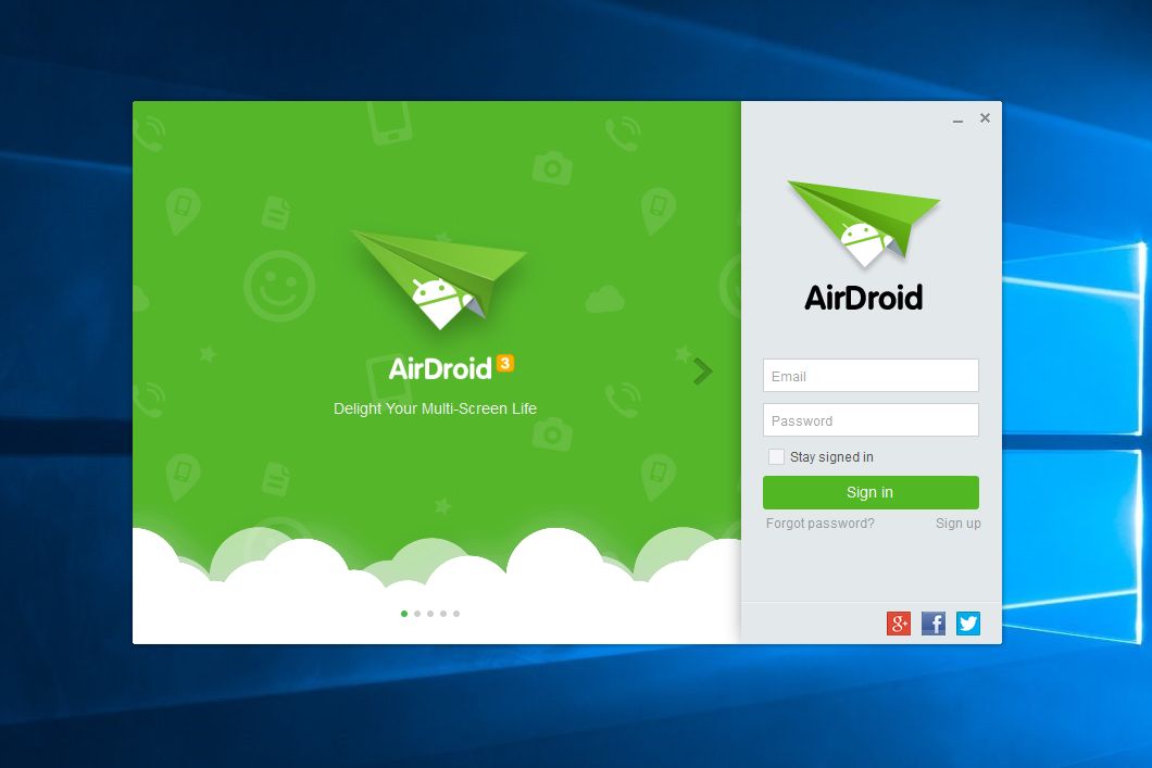 AirDroid staje się jeszcze wygodniejszy dzięki desktopowemu widgetowi