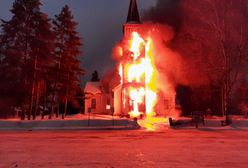On może stać za podpaleniem kościoła w Finlandii. Policja publikuje wizerunek sprawcy