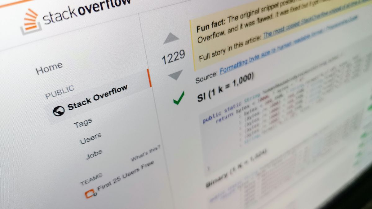 Kod z błędem ze StackOverflow był kopiowany do tysięcy programów
