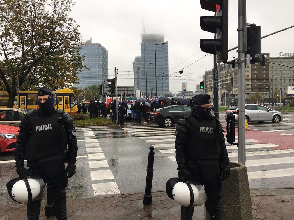 Protest rolników w Warszawie