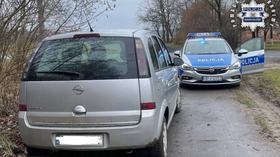 Pijany kierowca wiózł dziecko ze szkoły