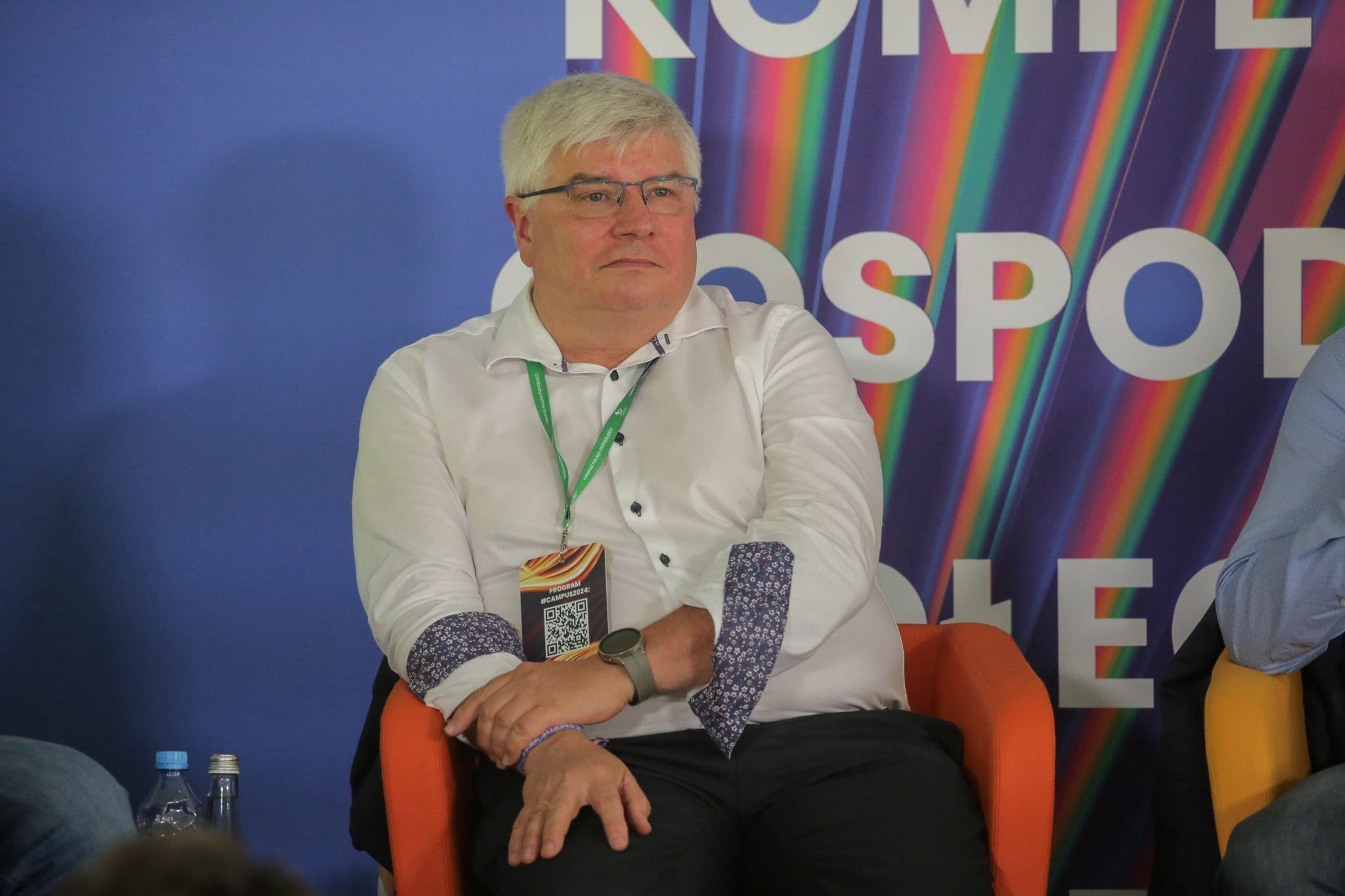 Maciej Lasek na Campusie Polska Przyszłości, sierpień 2024 r.