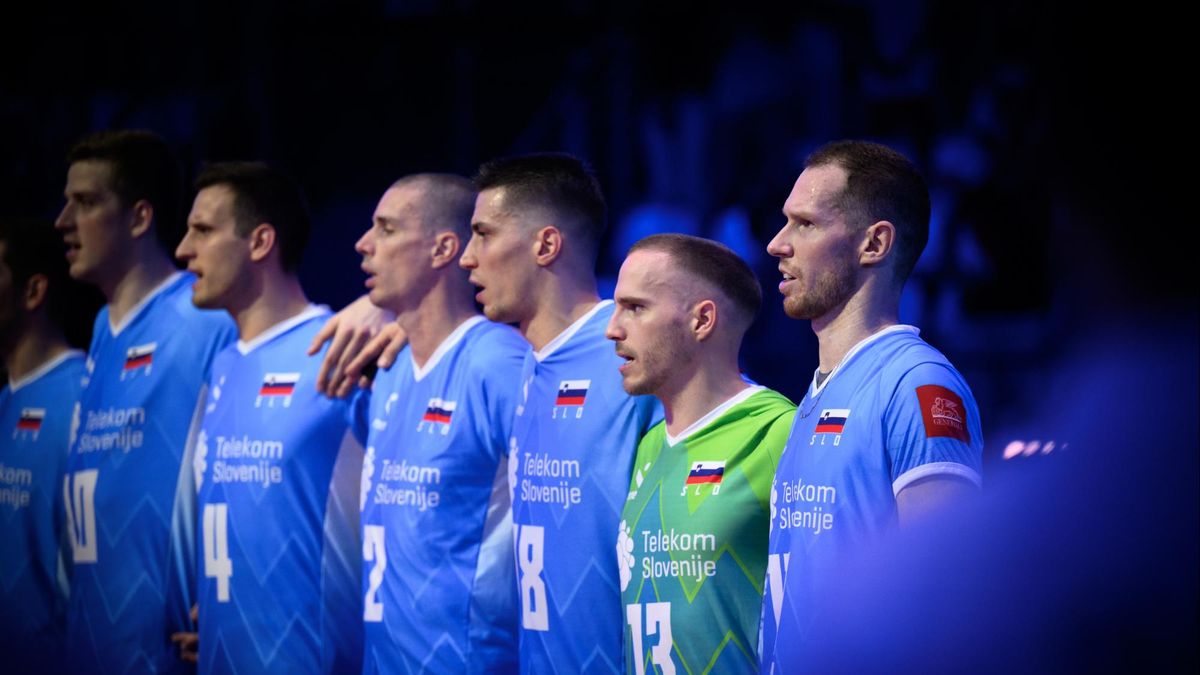 Materiały prasowe / CEV / Reprezentacja Słowenii siatkarzy 