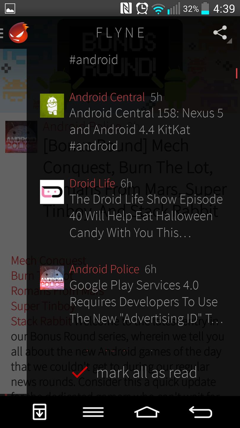 Weekendowy Zestaw Gier i Aplikacji: launcher z Androida 4.4, Flyne i Dead Effect 11