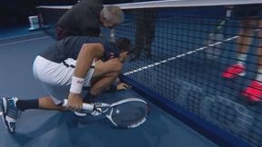 Djoković vs Raonic. Sędzia rzuca monetą i...