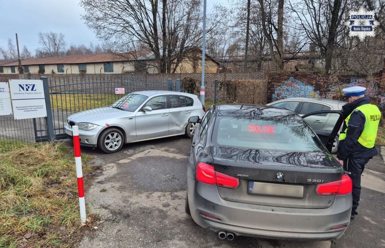 Nowy Bytom: Uciekał bmw przez zatłoczone ulice. Nie miał uprawnień