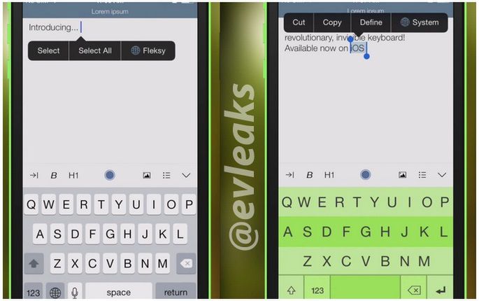 Alternatywna klawiatura na iOS oraz Nokia X i  HTC One (2014) na zdjęciach 2