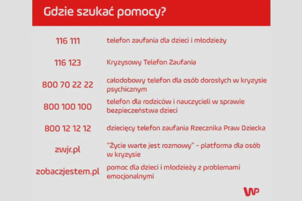 Gdzie szukać pomocy?