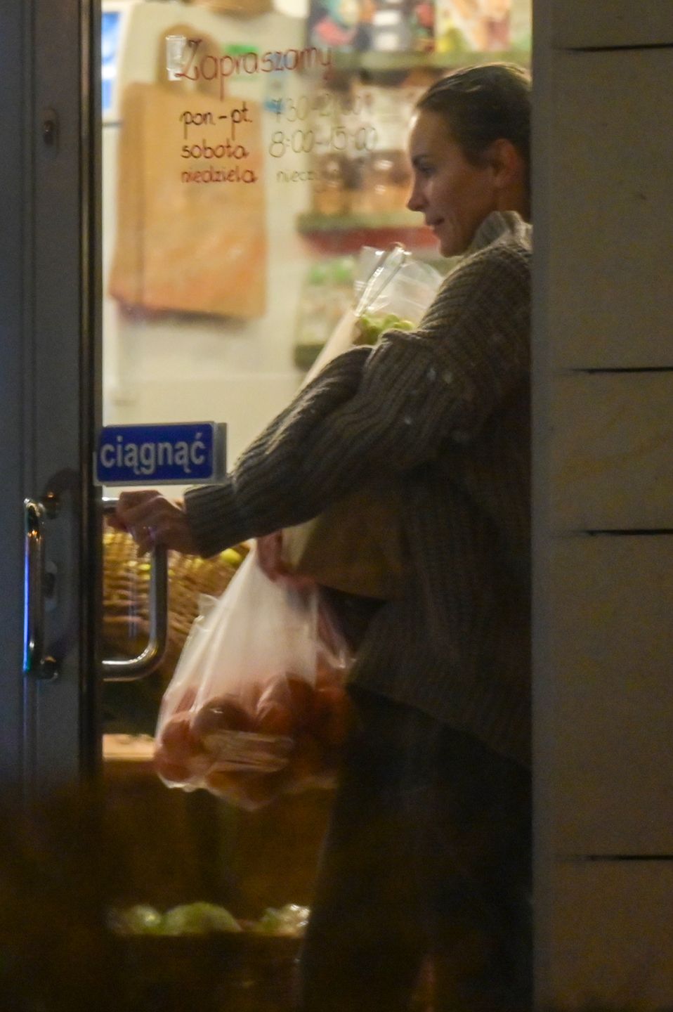 Sara Boruc zablokowała i pognała na zakupy spożywcze