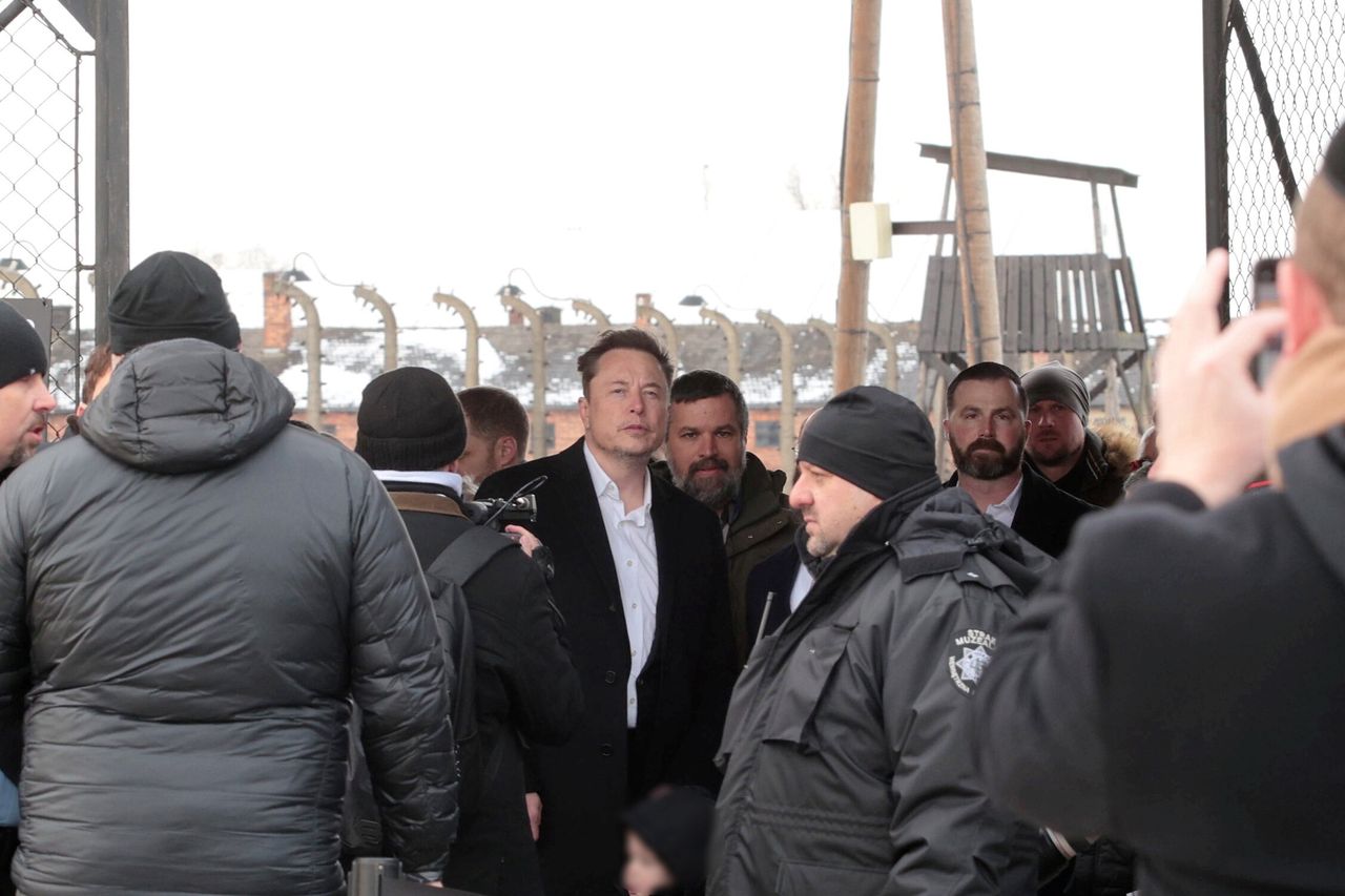 Elon Musk stirs debate after visiting Auschwitz with toddler son during Poland trip