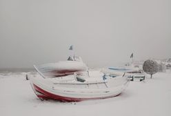 Atak zimy na Półwyspie Helskim. Mieszkańców zaskoczył nie tylko śnieg