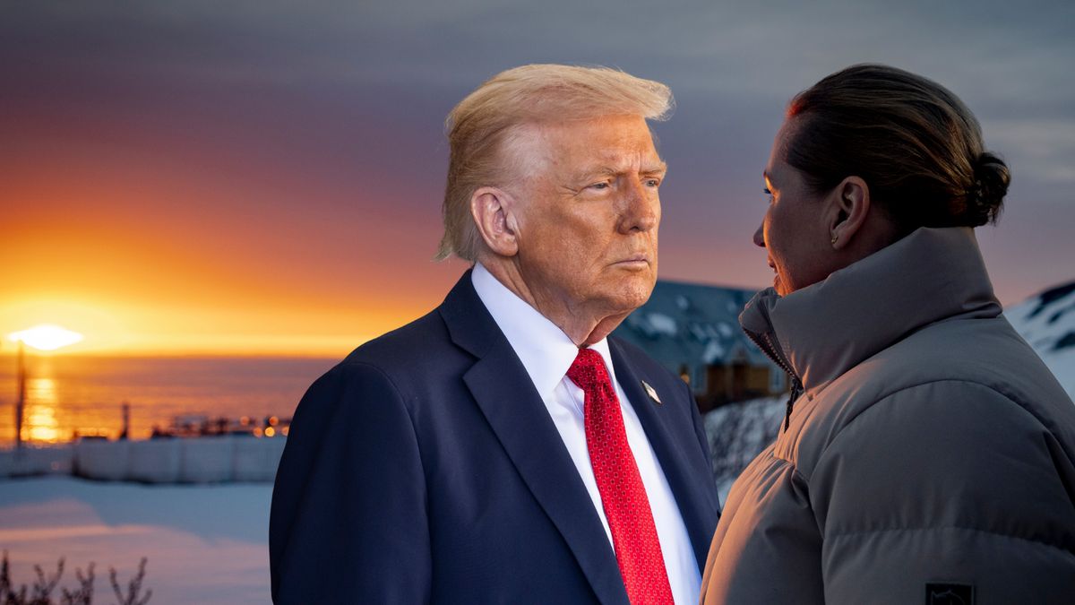 Donald Trump, Mette Frederiksen