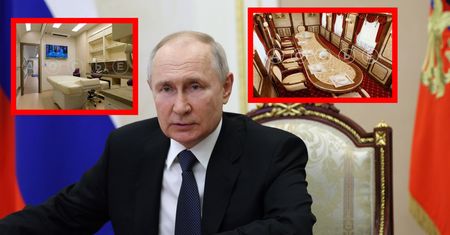 Pociąg "widmo" sunie przez Rosję. W środku raj Putina