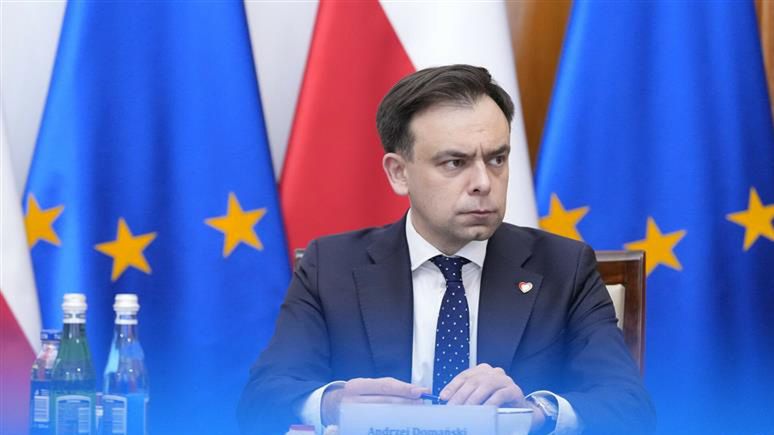 Minister finansów Andrzej Domański