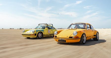 2200 km elektrykiem dla starych porsche na plaży z ograniczeniem prędkości. Czas na Petro Surf!