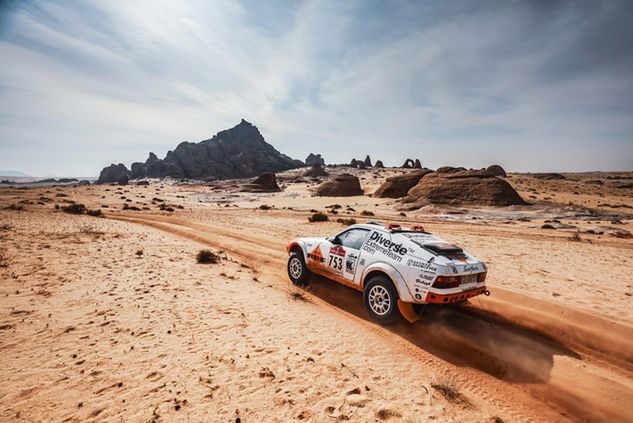 Polska załoga na trasie Dakaru (fot. P-Rally Team)