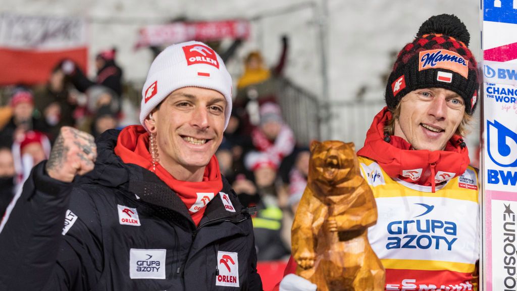 Getty Images / Foto Olimpik/NurPhoto / Na zdjęciu: Thomas Thurnbichler i Dawid Kubacki
