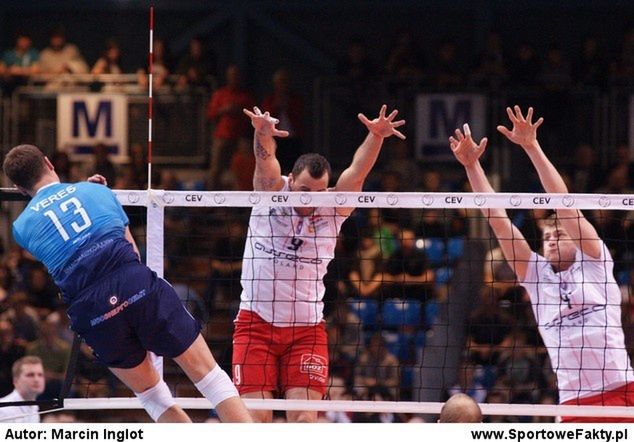 Asseco Resovia Rzeszów mocno postawiła się Dynamu Moskwa, ale ostatecznie lepsi okazali się Rosjanie