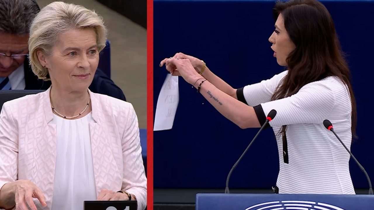 "Ręce precz od Polski". Europoseł Konfederacji do Ursuli von der Leyen