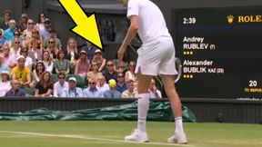 Zaskoczenie na Wimbledonie. To ogląda się bardzo rzadko [WIDEO]