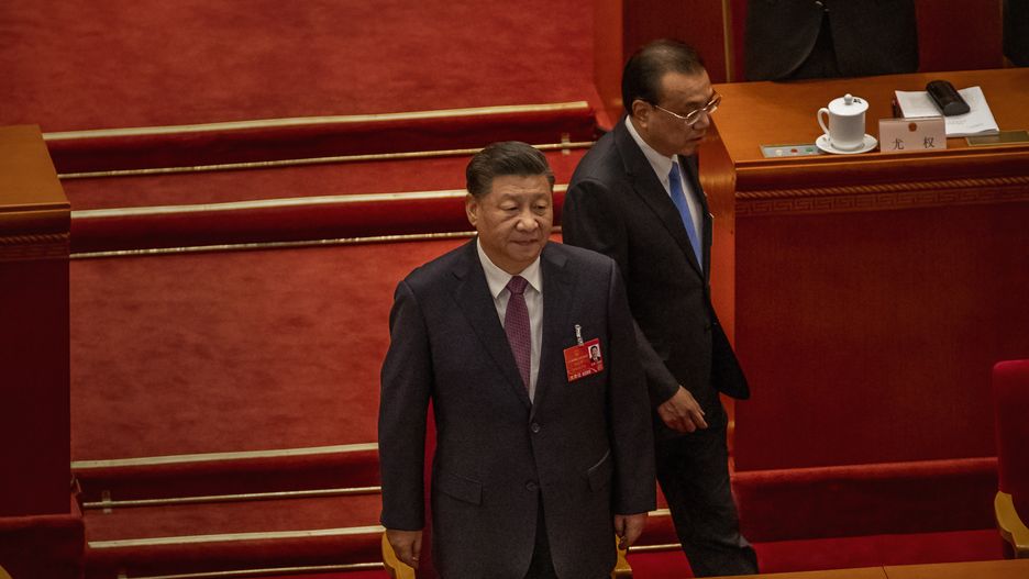 Prezydent Chin Xi Jinping i premier Chin Li Keqiang
