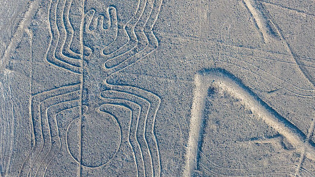 Jeden z geoglifów z Nazca