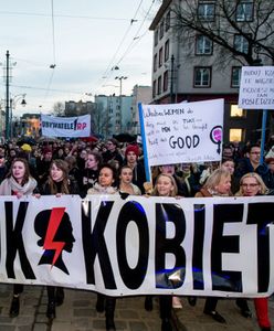 Szokujące hasła na strajku kobiet 8 marca