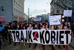 Szokujące hasła na strajku kobiet 8 marca