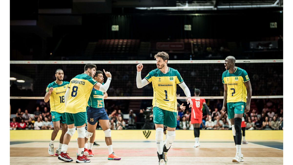 Materiały prasowe / FIVB / Na zdjęciu: Reprezentacja Brazylii