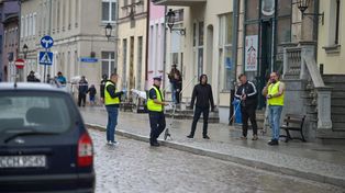Potrącił w Chełmnie sześć osób. 56-latek jest już w prokuraturze, usłyszy zarzuty