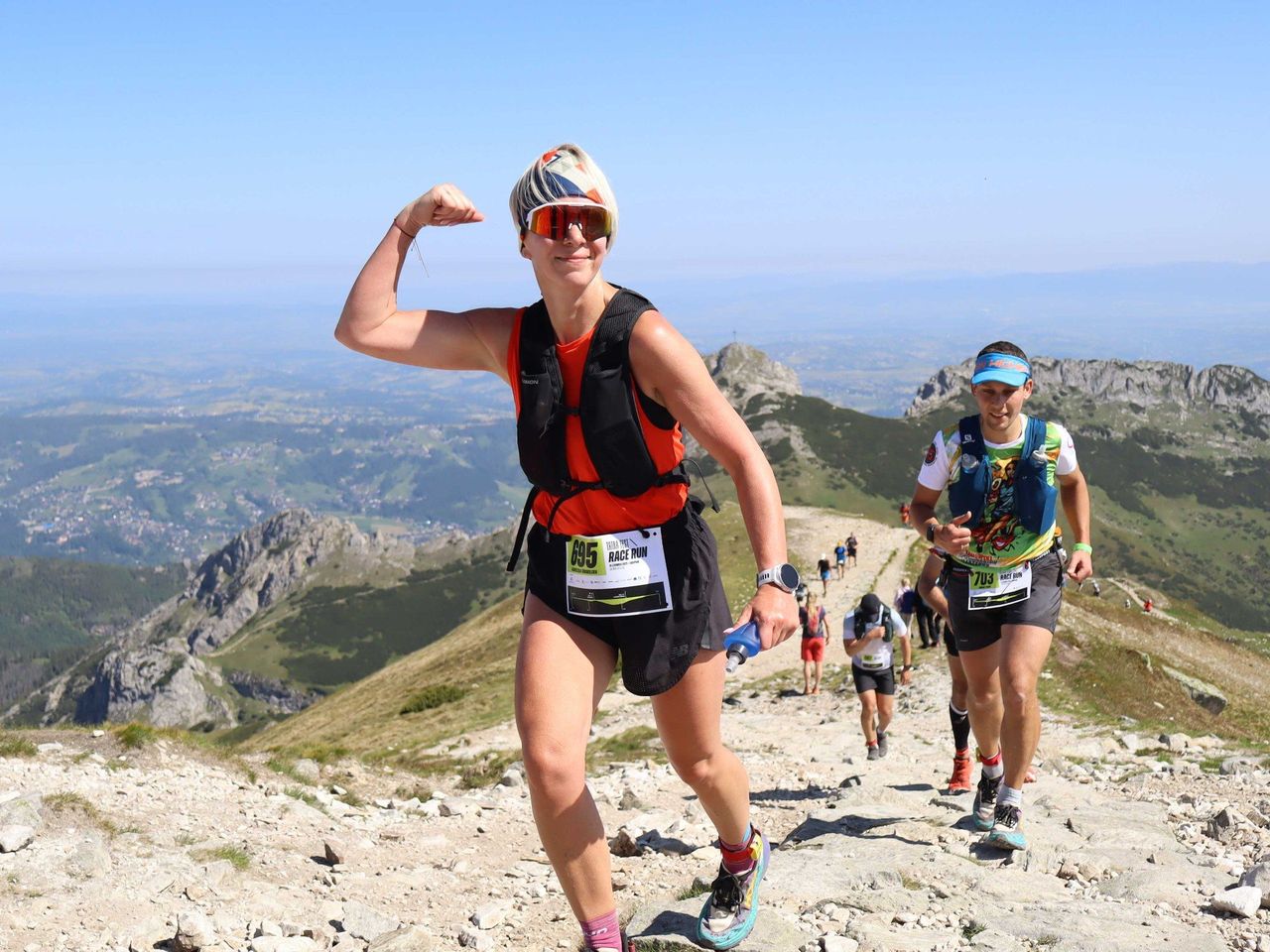 Kolejny morderczy bieg po górach. Zawodnicy przemierzali Tatry Zachodnie. Wygrali... Kenijczyk i Brytyjka.