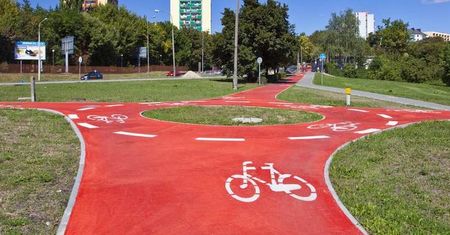 Mapa dróg rowerowych w Lublinie