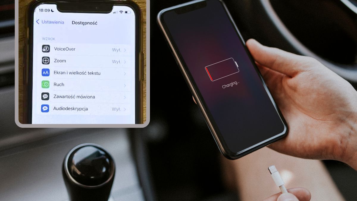 Ładowanie iPhone po zmianie ustawień