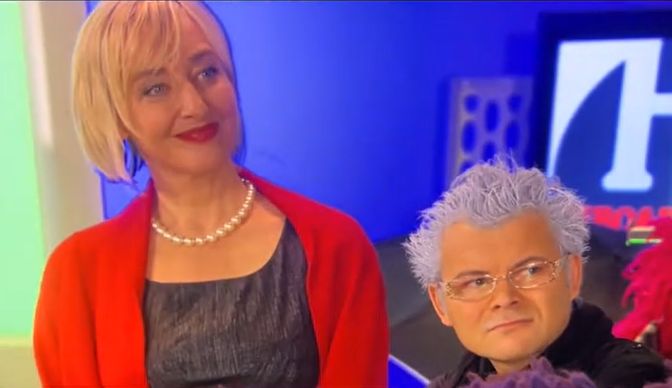 Karen Friesicke i Jacek Braciak w 1. sezonie "BrzydUli"