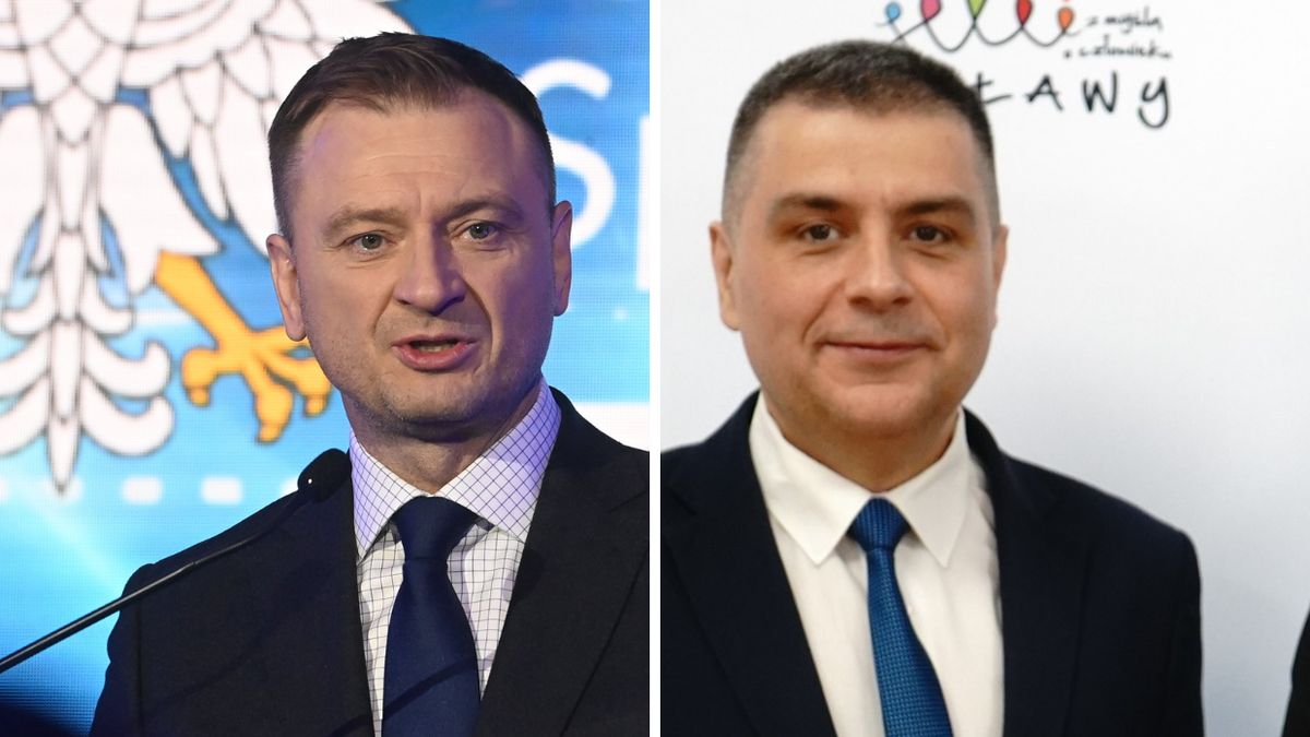 Sławomir Nitras i Paweł Maj