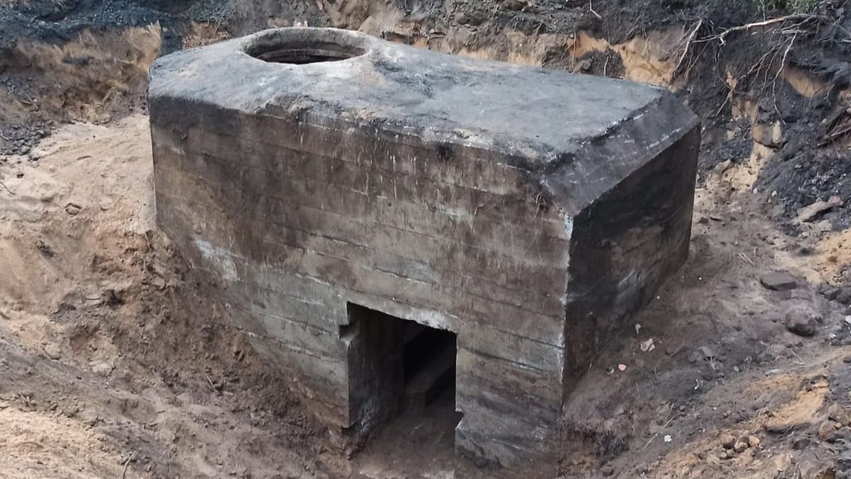 Niesamowite odkrycie w lesie. Natrafiono na niemiecki schron