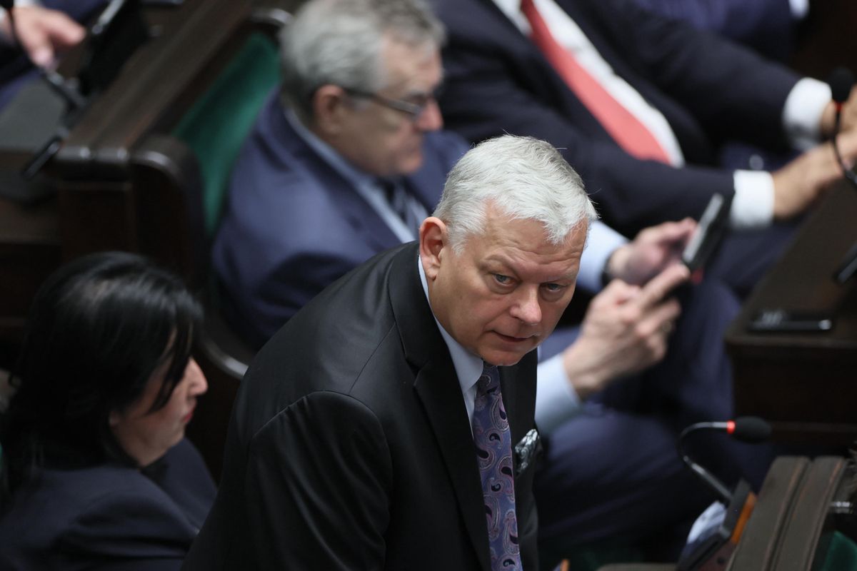 Marek Suski został upomniany dwukrotnie przez marszałka Sejmu