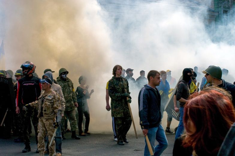 Sytuacja na Ukrainie. Szturm w Słowiańsku. Walki na ulicach Odessy