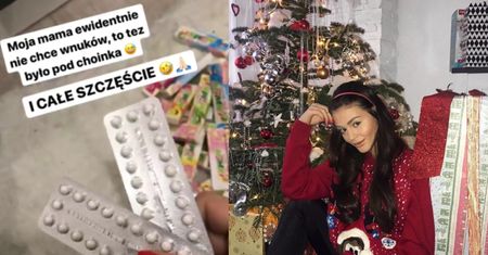 "Honka Biedronka" edukuje seksualnie w święta. Dostała pod choinkę... tabletki antykoncepcyjne (FOTO)