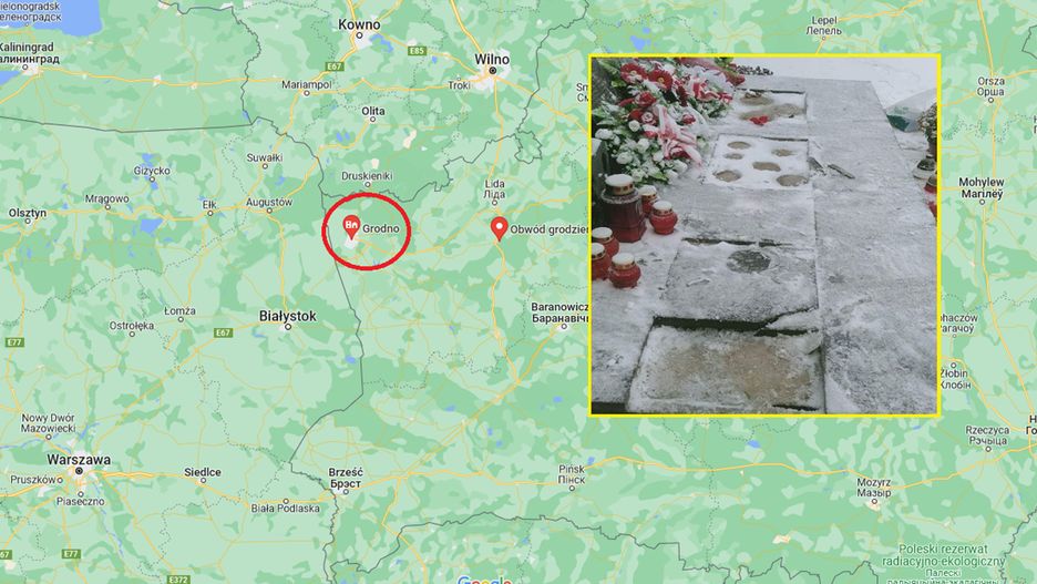 Na Białorusi zdewastowano Krzyż Katyński. "Trwa walka z polskością"