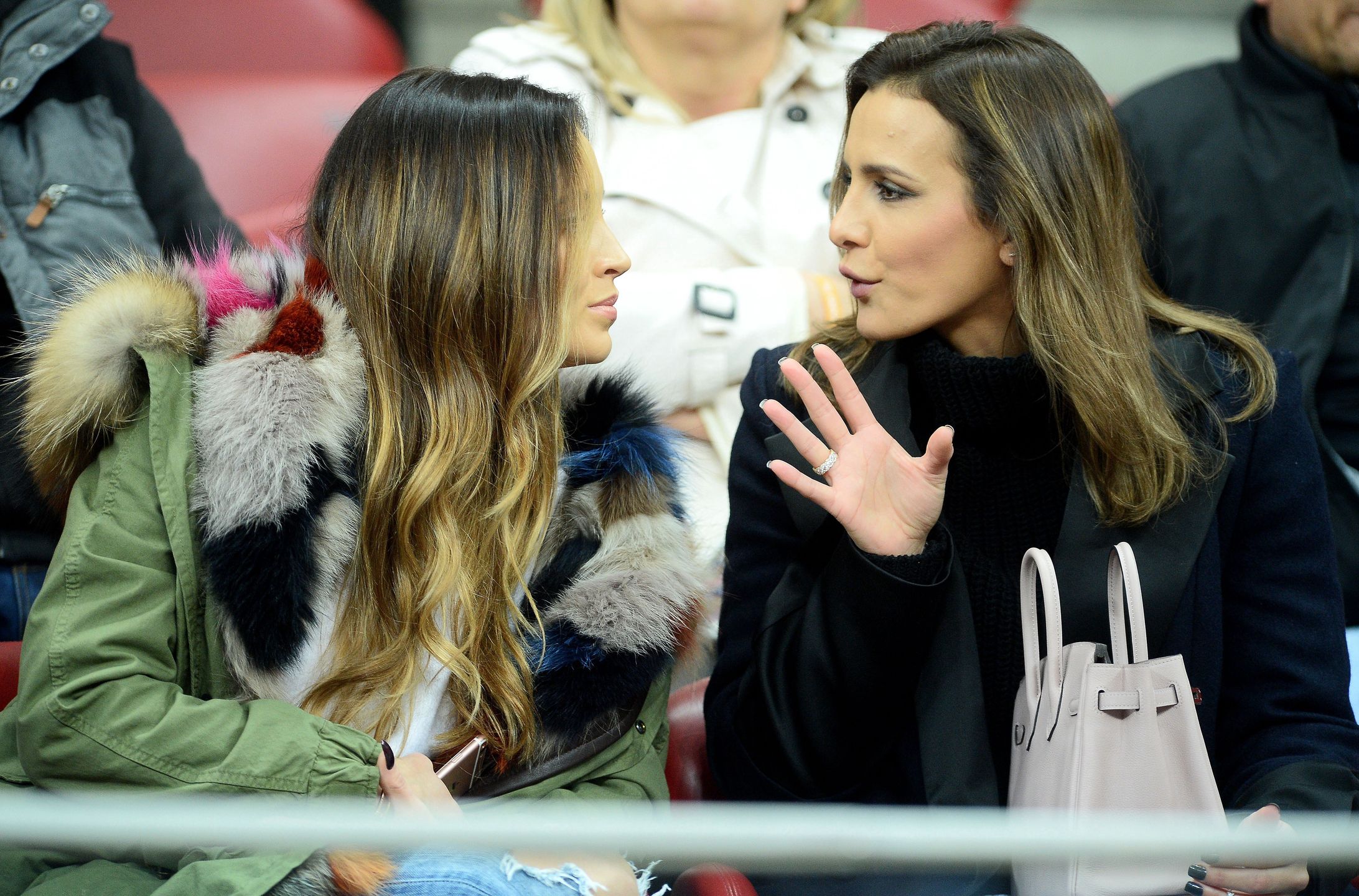 Sara Boruc i Marina Łuczenko