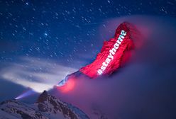 Szwajcaria. Hasło #stayhome na zboczach góry Matterhorn