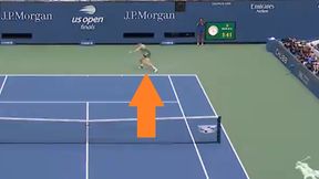 Tak grał mistrz US Open. Przeciwnik tylko spojrzał [WIDEO]
