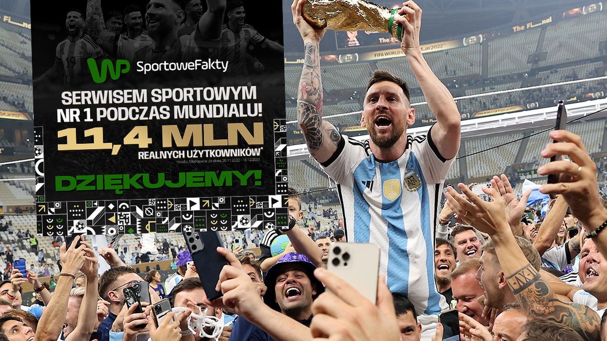 WP SportoweFakty / 11,4 mln fanów podczas MŚ 2022 odwiedziło WP SportoweFakty