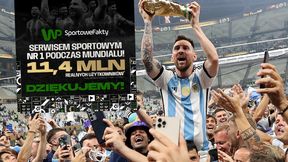 Wygraliśmy mundial! WP SportoweFakty nadal liderem polskiego internetu