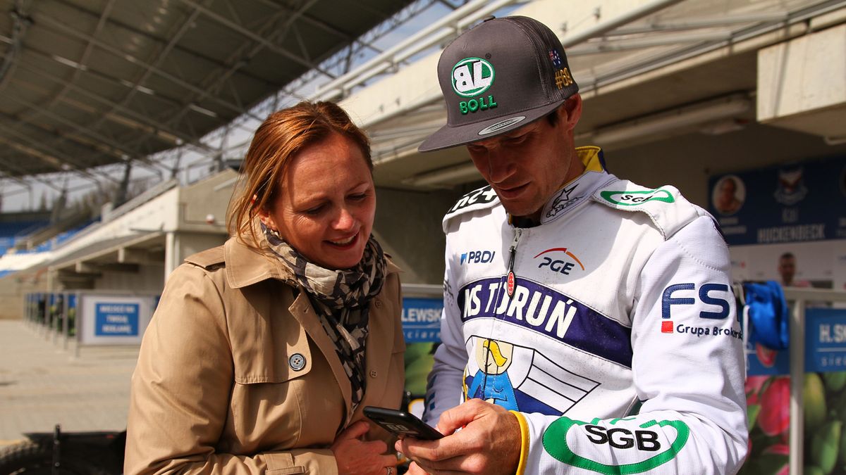 Joanna Skrzydlewska i Jason Doyle