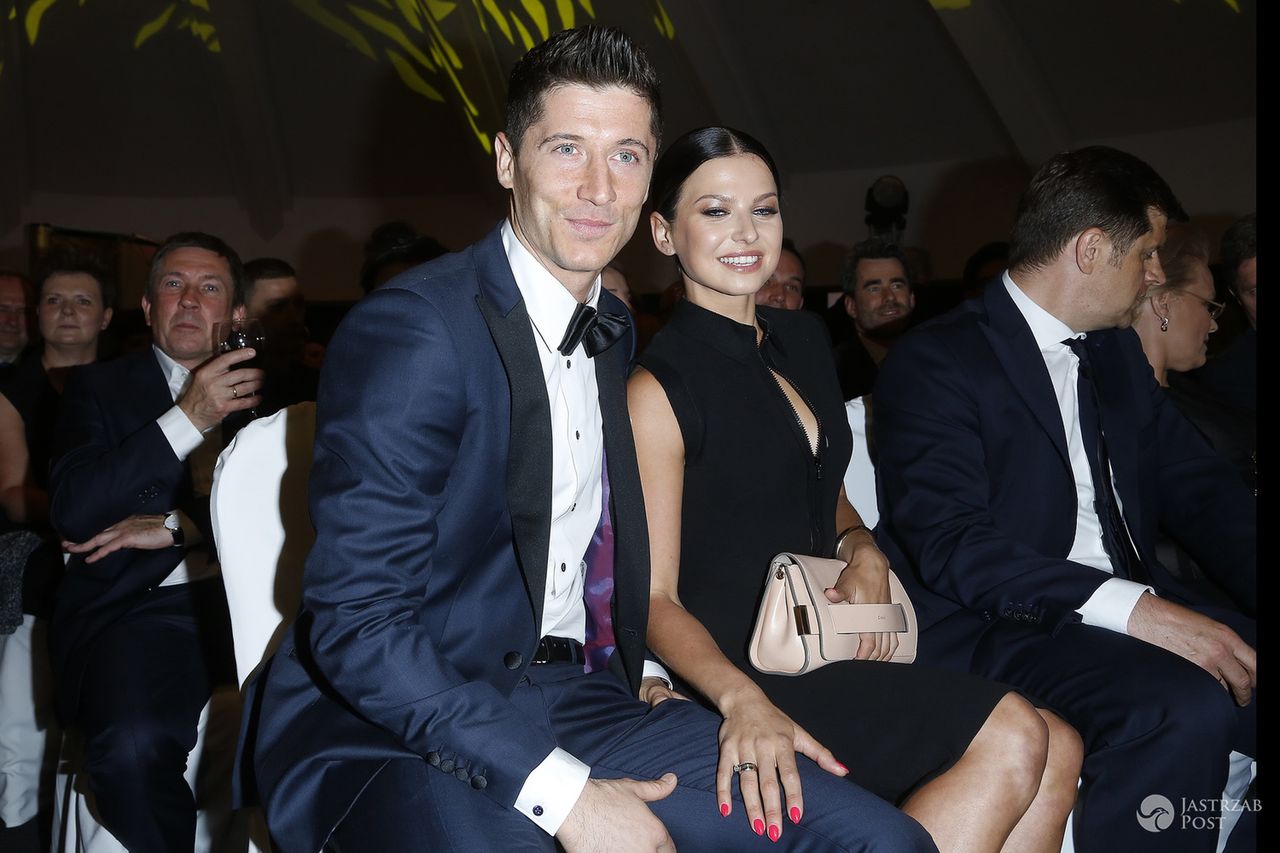 Anna Lewandowska i Robert Lewandowski (fot. AKPA)