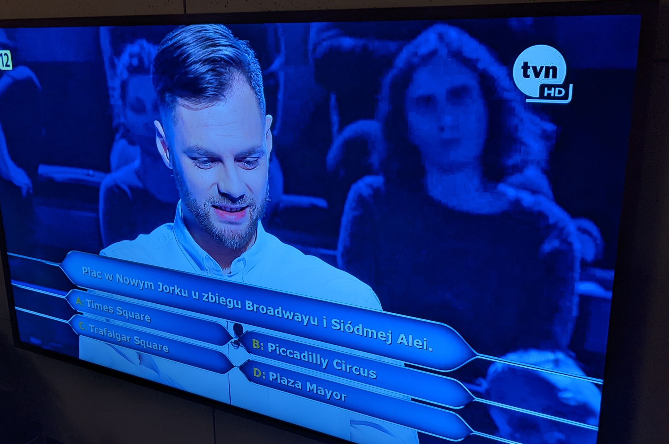 Gracz nie miał wątpliwości, jaka jest odpowiedź